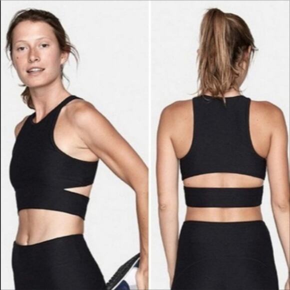 Outdoor Voices Slashback Crop Top Bra Size XS extra small - Picture 3 of 7